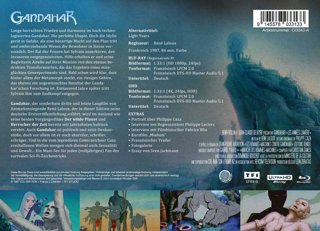 Gandahar (Cover A)