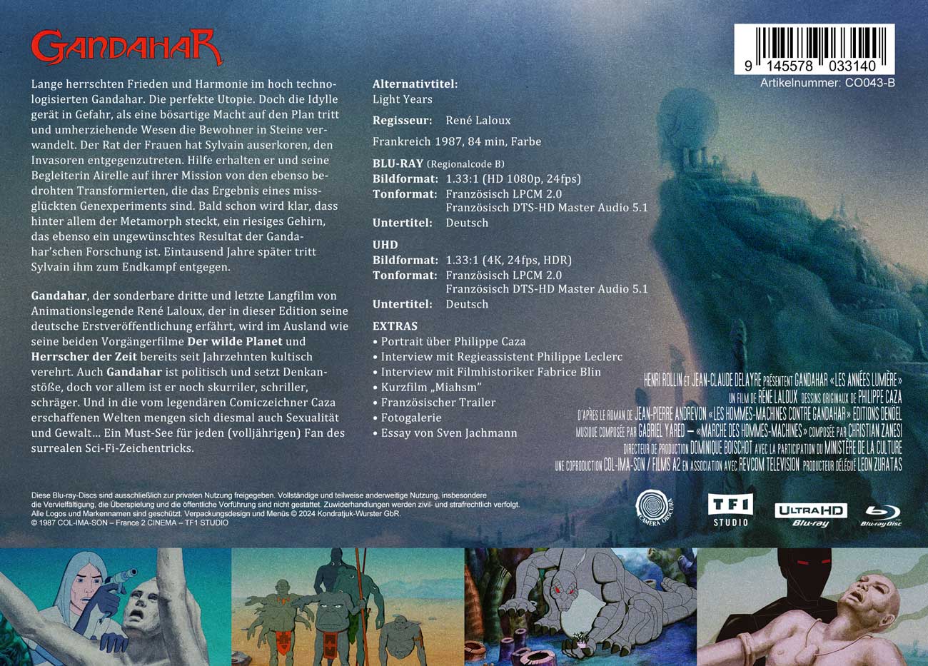 EXKLUSIV: Gandahar (Cover B)