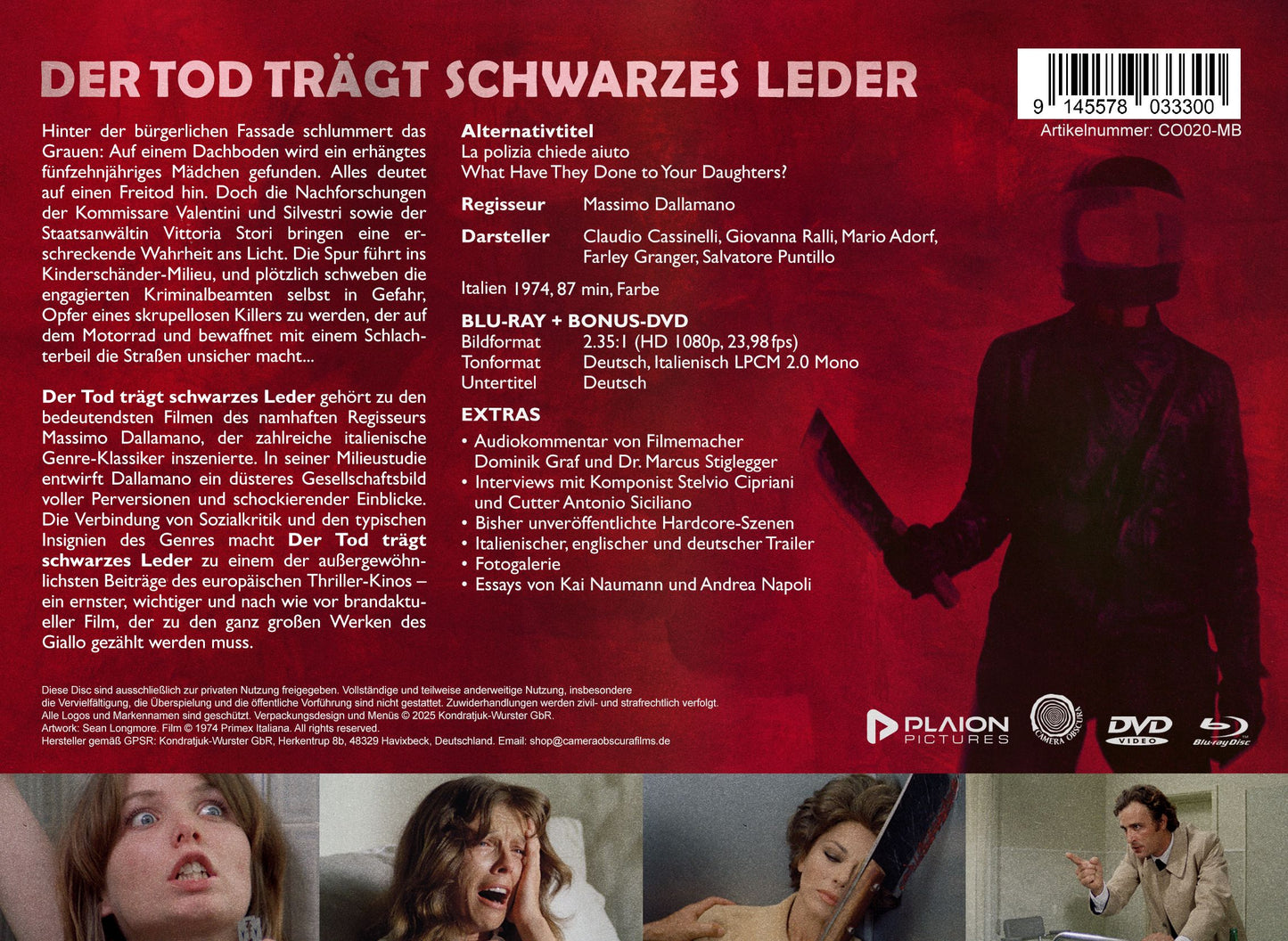 Der Tod trägt schwarzes Leder