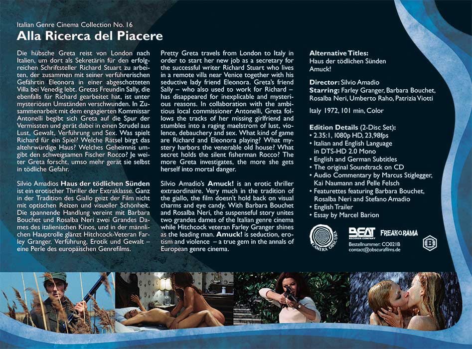 Alla Ricerca del Piacere | Haus der tödlichen Sünden