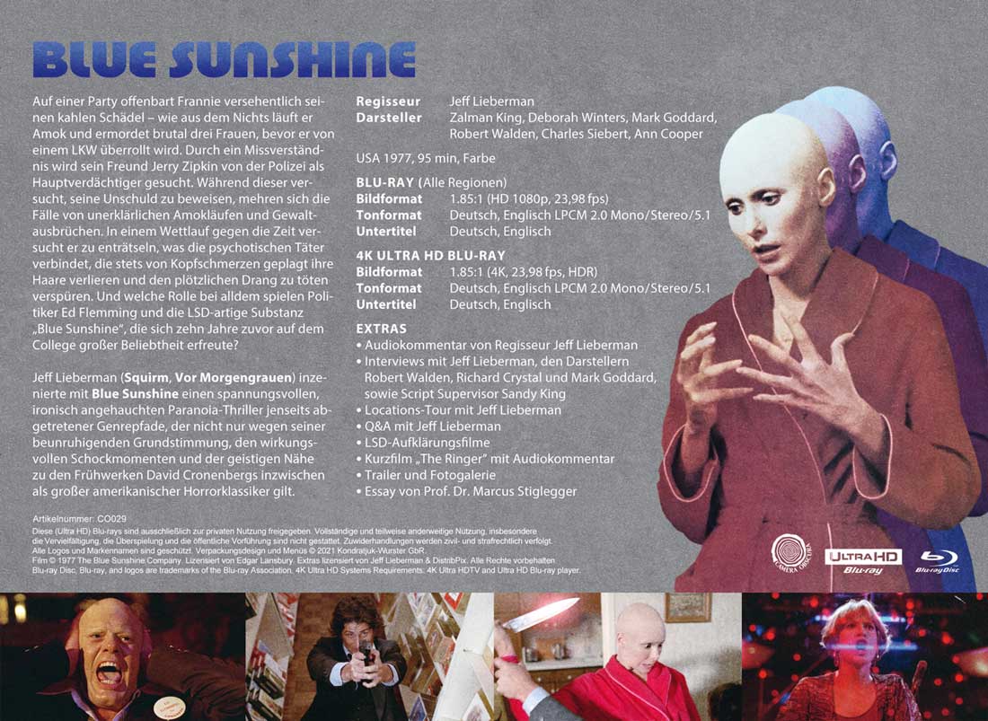 Blue Sunshine (Cover A)