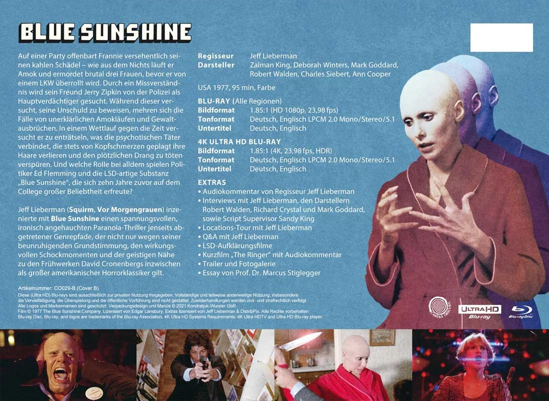 Blue Sunshine (Cover B)