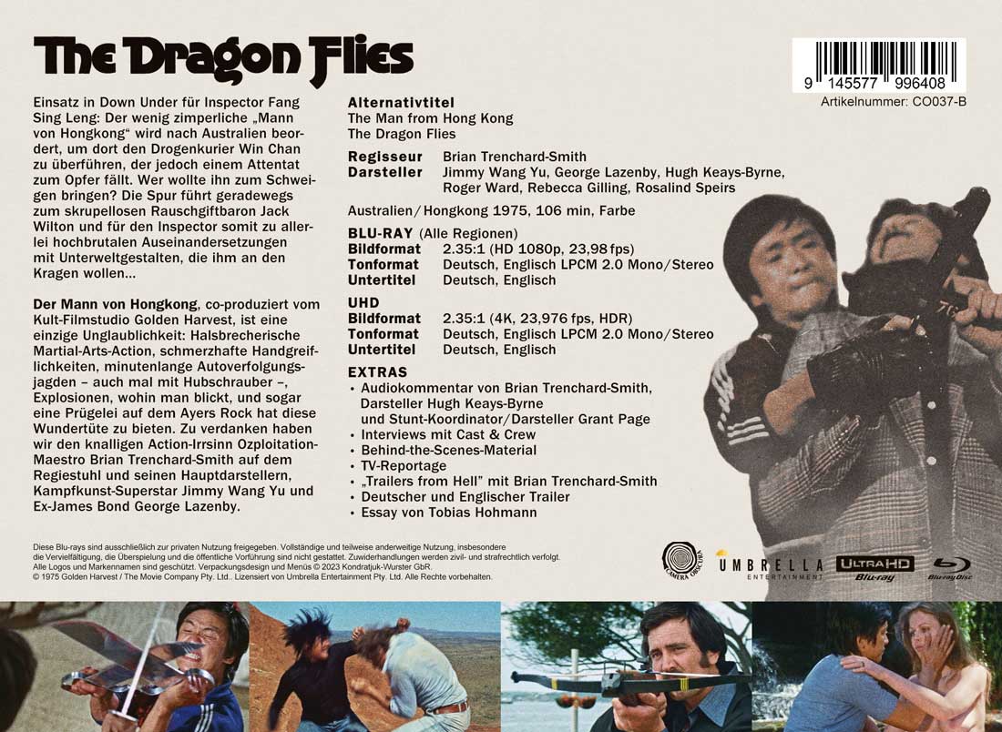 Der Mann von Hongkong (Cover B)