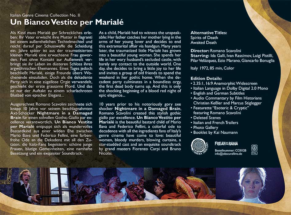 Un Bianco Vestito per Marialè | Spirits of Death