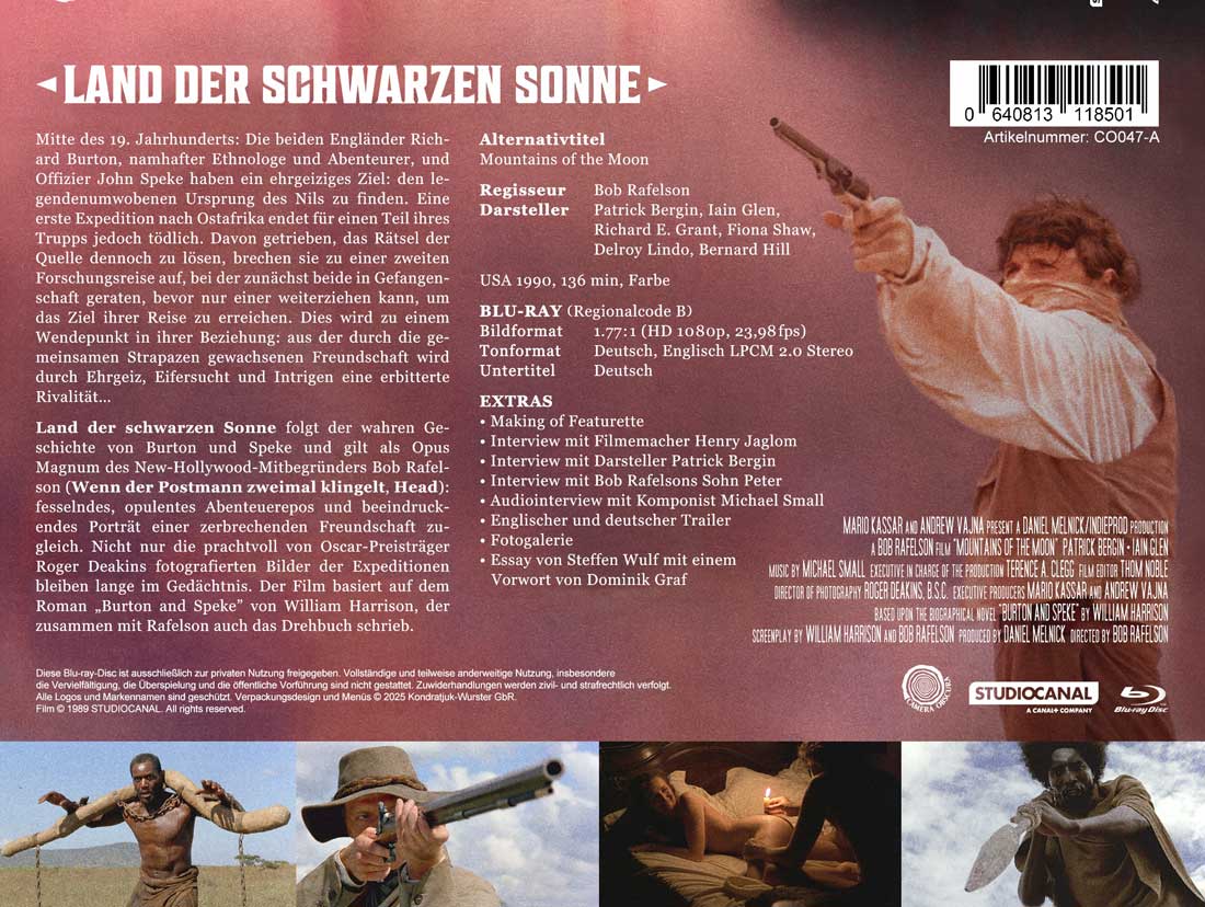 Land der schwarzen Sonne (Cover A)