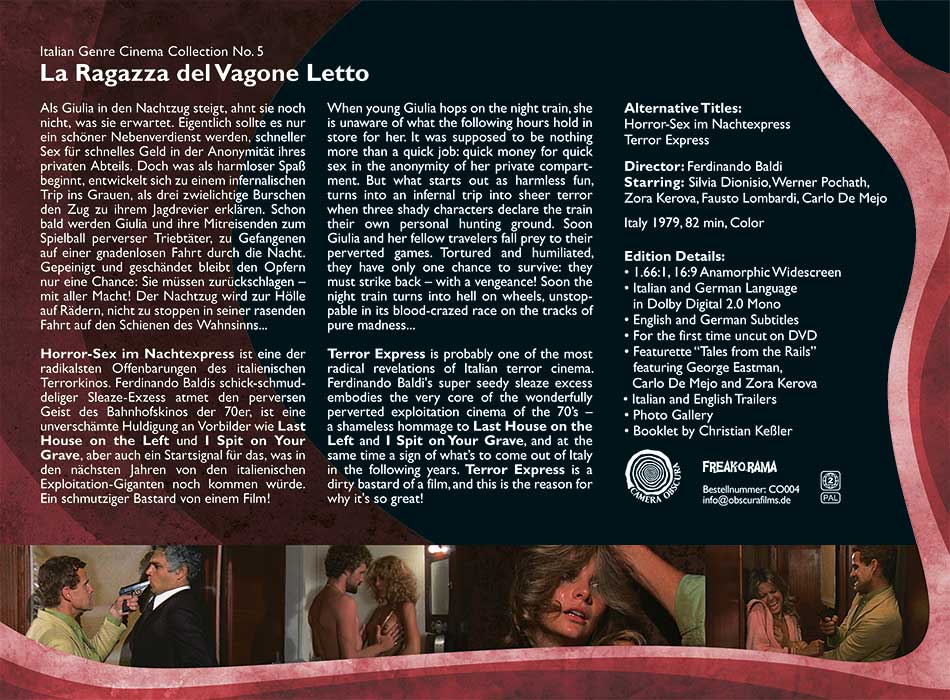 La Ragazza del Vagone Letto | Terror Express