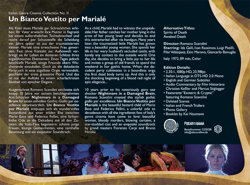 Un Bianco Vestito per Marialè | Spirits of Death