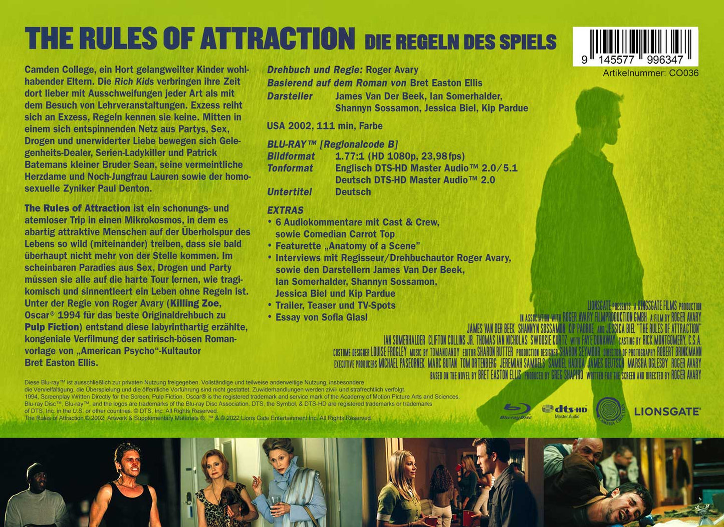The Rules of Attraction - Die Regeln des Spiels